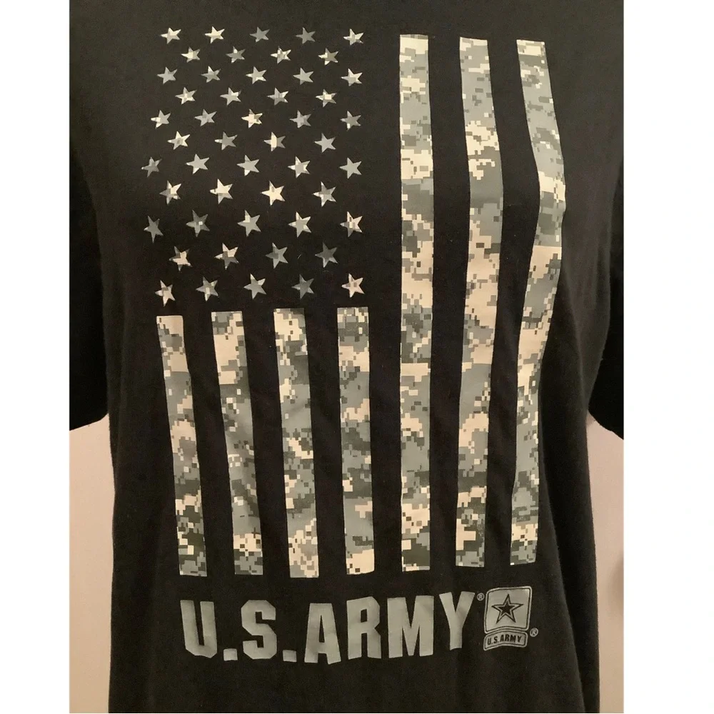 U.S. Army Black Short Sleeve Tee - Picture 3 of 5